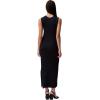 imageCalvin Klein Womens Viscose Ribbed Maxi DressCarbon