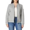 imageCalvin Klein Womens Zip Front WindbreakerCotton Light Grey
