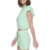 imageCalvin Klein womens Jeans Sleeveless Pullover HoodieMint Foam