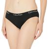 imageCalvin Klein womens Motive Cotton Multipack Bikini PantyBlackCedarMini Cheetah Oxford Tan