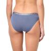 imageCalvin Klein womens Motive Cotton Multipack Bikini PantyScorched DenimGrey HeatherOmphalodes