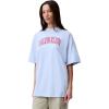imageCalvin Klein Jeans Womens Boxy Varsity TShirtBlue