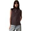 imageCalvin Klein Jeans Womens Satin Cowl Neck BlouseGrey
