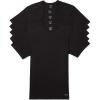 imageCalvin Klein Mens Cotton Classic 5Pack Slim Undershirts5 Black  Crewneck