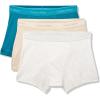 imageCalvin Klein Mens Cotton Classics 3Pack TrunkSnow Heather teal Marine oyster Gray