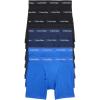 imageCalvin Klein Mens Cotton Stretch 7Pack Boxer Brief3 Black  2 Blue Shadow  2 Cobalt Water