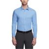 imageCalvin Klein Mens Dress Shirt Slim Fit NonIron HerringboneMist