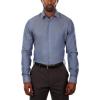 imageCalvin Klein Mens Dress Shirt Slim Fit NonIron HerringboneStream