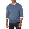 imageCalvin Klein Mens Extra Fine Merino Wool SweaterGrey Blue Heather