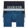 imageCalvin Klein Mens Intense Power 3Pack Boxer BriefShoreline  Poseidon  Arona