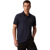 imageCalvin Klein Mens Jacquard Refined PoloDark Sapphire