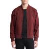 imageCalvin Klein Mens Matte Logo Zip Bomber JacketRusted Root