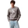 imageCalvin Klein Mens Monogram Logo Crewneck SweatshirtHeroic Grey Heather