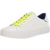 imageCalvin Klein Mens Reon BootsWhiteBlueNeon Yellow 142