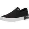 imageCalvin Klein Mens Ryor SneakerBlack Canvas 962