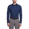 imageCalvin Klein Mens Slim Fit Non Iron Solid Dress Shirt  Amazon ExclusiveBlue Ocean