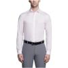 imageCalvin Klein Mens Slim Fit Non Iron Solid French Cuff Dress Shirt  Amazon ExclusivePink