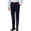 imageCalvin Klein Mens Slim Fit Stretch Dress Pants  WrinkleResistant Tailored FitBlue Twill