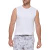 imageCalvin Klein Mens Standard UPF 40 Sleeveless Quick Dry Swim ShirtWhite