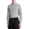 imageCalvin Klein Mens Stretch Cotton Monogram Logo Button Down ShirtSilver Springs
