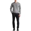 imageCalvin Klein Mens Supima Cotton Solid Monogram Logo SweaterGrey Heather
