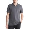 imageCalvin Klein Mens Tech Zip PoloForged Iron