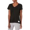 imageCalvin Klein VNeck TShirts for WomenBlack