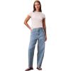 imageCalvin Klein Womens Barrel Fit JeansRobins Egg