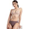 imageCalvin Klein Womens Bonded Flex Seamless 3Pack Mid Rise BikiniBlack Cedar Sparrow