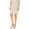 imageCalvin Klein Womens Classic Fit Straight Lux Suit Skirt Regular and Plus SizeKhaki
