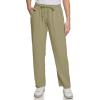 imageCalvin Klein Womens Crepe Gauze Straight Leg PantsIvy League