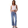 imageCalvin Klein Womens High Rise Ankle Bootcut JeansVintage Blue