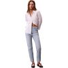 imageCalvin Klein Womens High Rise Slim Fit JeansBlue Rain