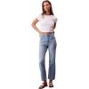 imageCalvin Klein Womens High Rise Straight Fit JeansOcean Front