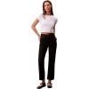 imageCalvin Klein Womens High Rise Straight Fit JeansTrue Black