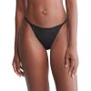 imageCalvin Klein Womens Ideal Micro Low Rise String ThongBlack