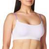 imageCalvin Klein Womens Invisibles Comfort Seamless Adjustable Skinny Strap Bralette BraAmbiant Lavendar