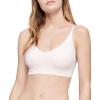 imageCalvin Klein Womens Invisibles Comfort Seamless Wirefree Lightly Lined Triangle Bralette BraNymphs Thigh