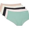 imageCalvin Klein Womens Invisibles Seamless Hipster Panties MultipackCharming GreenNymphs ThighBlackIvoryCedar