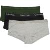 imageCalvin Klein Womens Motive Cotton Boyshort Panties 3 PackBqp2351004Gg