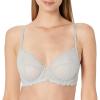 imageCalvin Klein Womens Seductive Comfort Unlined Lace BraJet Grey