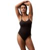 imageCalvin Klein Womens Shapewear StayPut Mesh BodysuitBlack