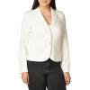 imageCalvin Klein Womens Two Button Lux Blazer Petite Standard ampamp PlusCream