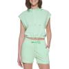imageCalvin Klein womens Jeans Sleeveless Pullover HoodieMint Foam