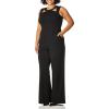 imageCalvin Klein womens Sleeveless Jumpsuit With Cut OutsBlack