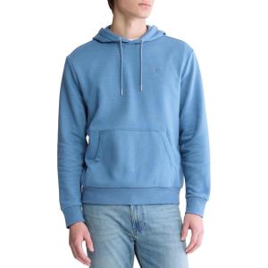 imageCalvin Klein Mens Archive Logo Fleece HoodieBlue Horizon
