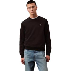 imageCalvin Klein Mens Archive Logo Fleece SweatshirtBlack Beauty