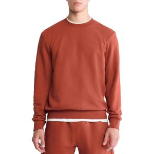 imageCalvin Klein Mens Archive Logo Fleece SweatshirtRoasted Russet