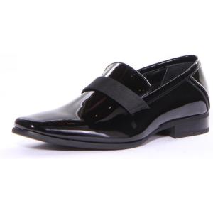 imageCalvin Klein Mens Bernard LoaferBlack Patent
