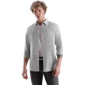 imageCalvin Klein Mens Button Down ShirtBrilliant White